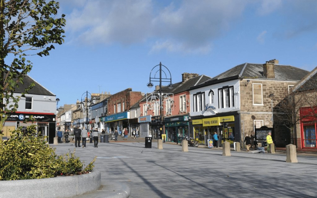 Bathgate town centre, West Lothian