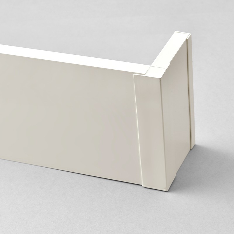 Cream fascia finish