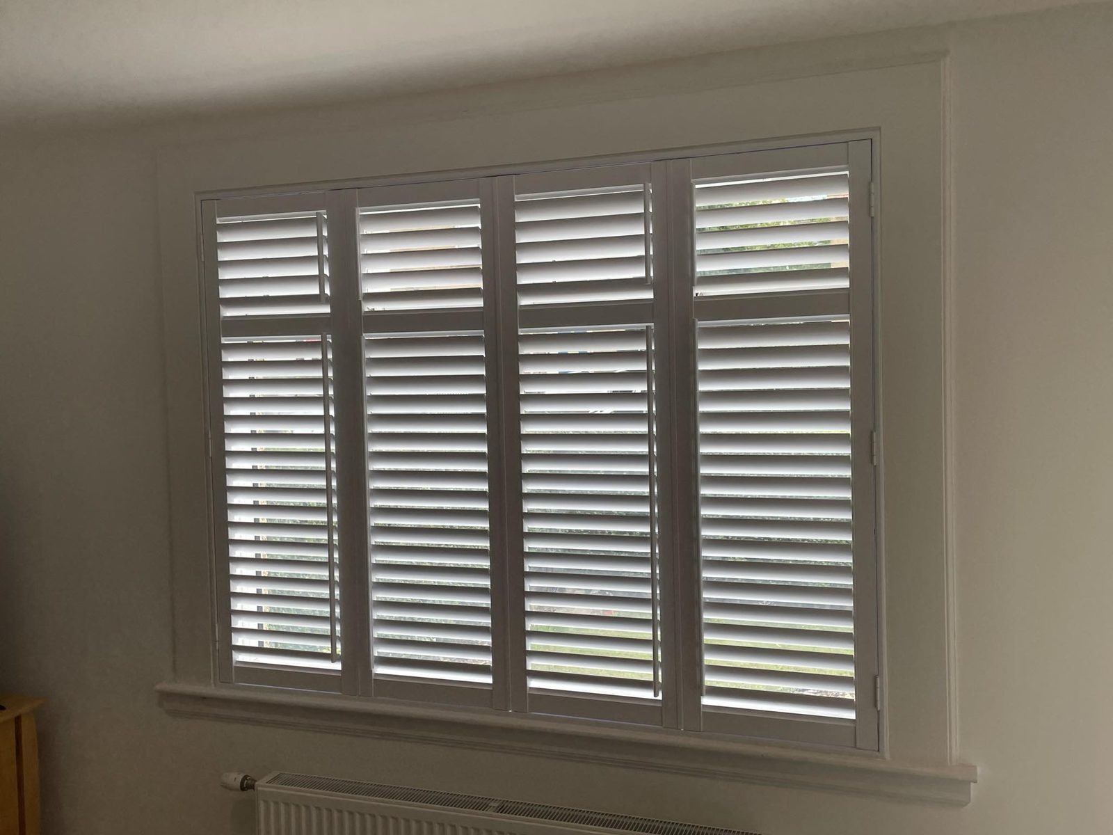 PVC shutters installed in Edinburgh