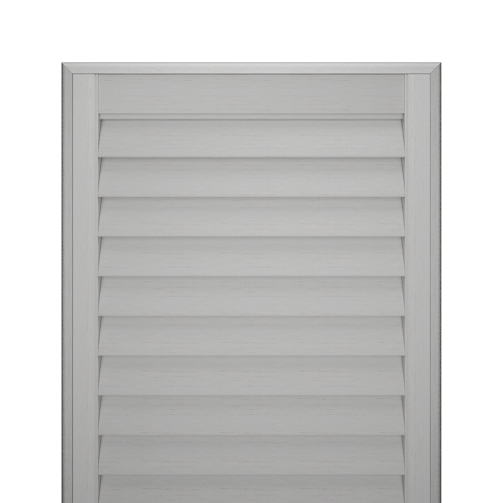 Grey wooden shutter finish