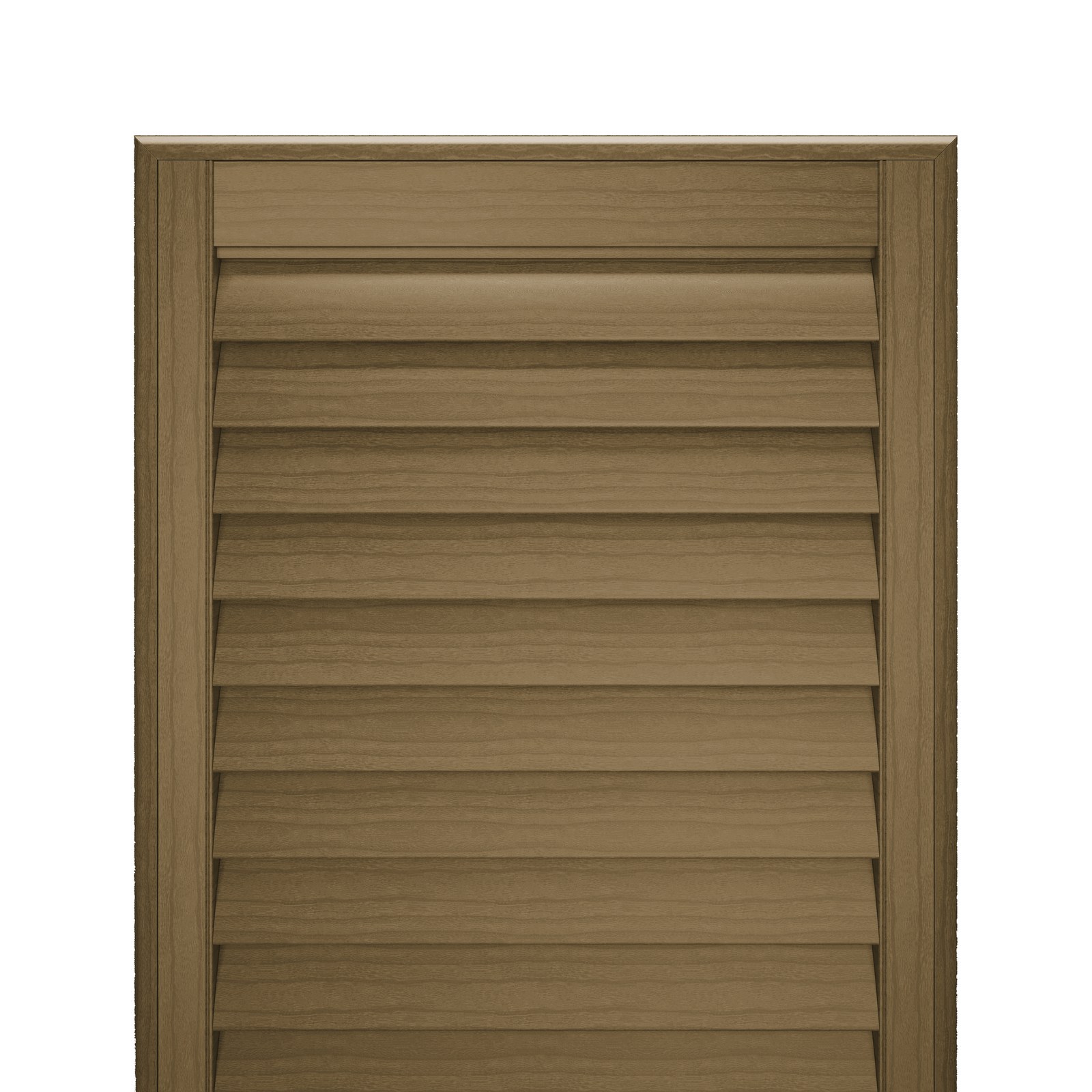 Oak wooden shutter finish